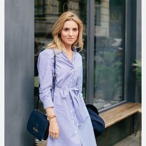 Classic J Crew Cotton Poplin Shirtdress